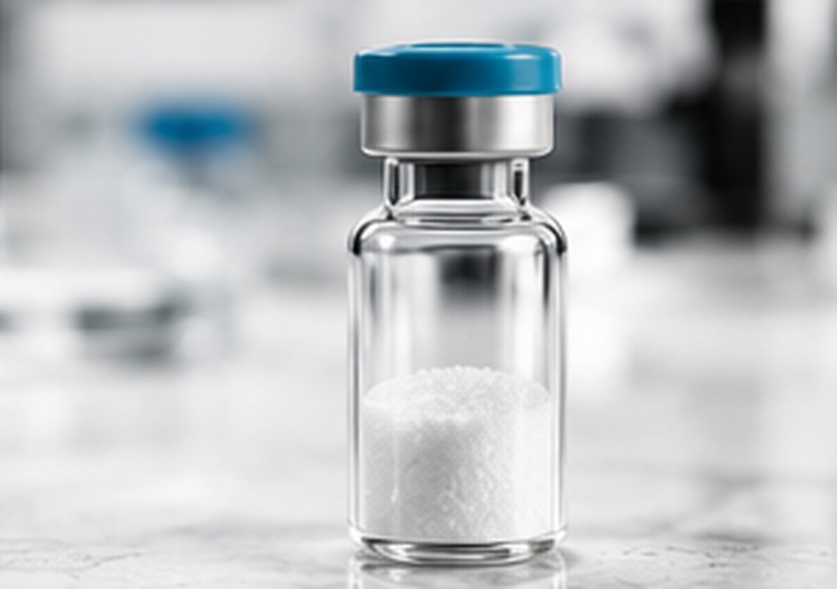 Analytical instrumentation used to test lyophilized peptide powders